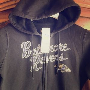 NWT NFL Team Apparel Baltimore Ravens hoodie